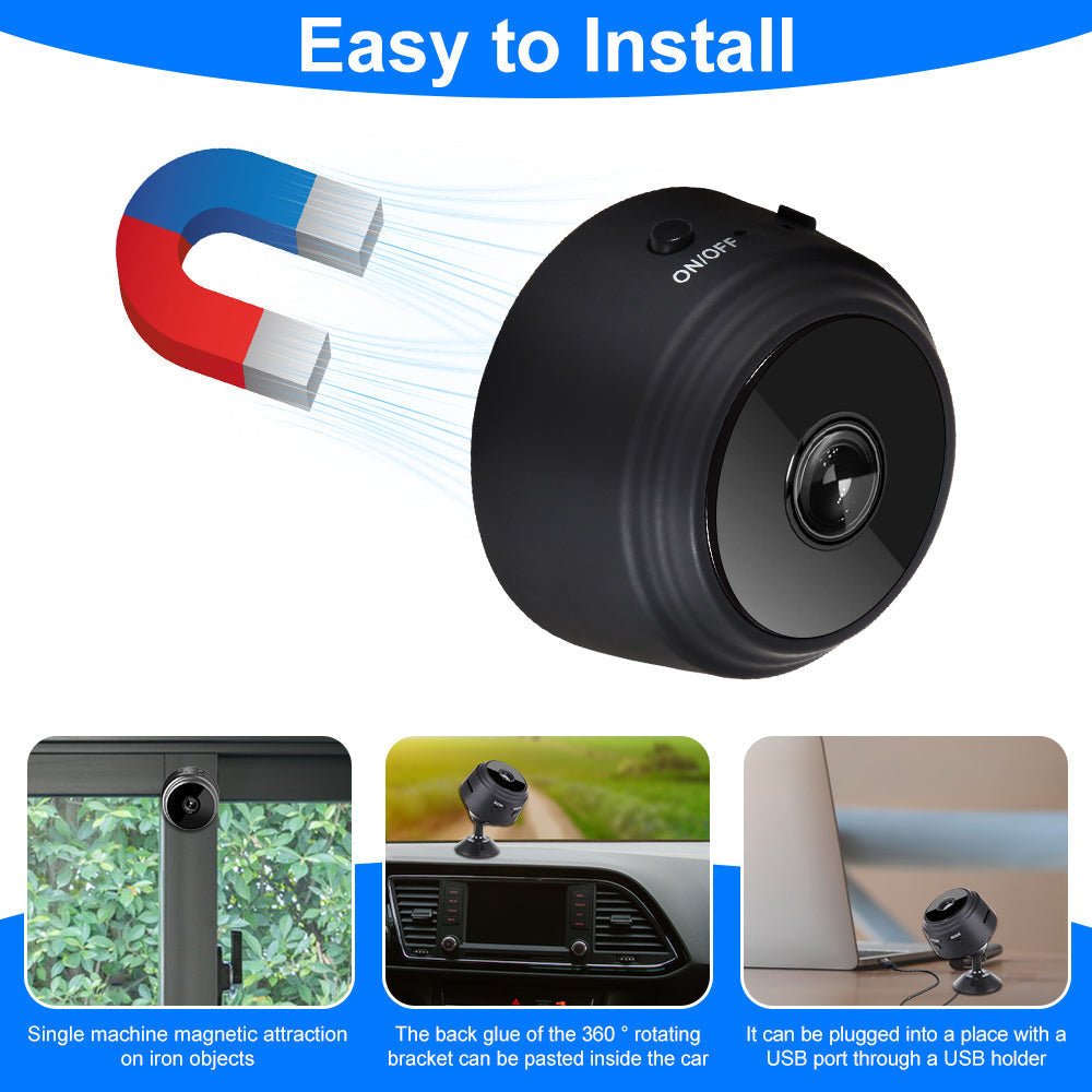 A9 Mini WiFi Camera 1080P Full HD